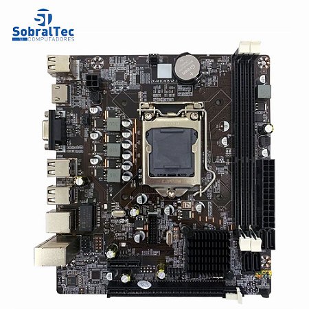 Placa Mãe Micro ATX P8H61-M LX3 PLUS R2.0 LGA 1155 I3 I5 I7 DDR3 16G uATX UEFI BIOS