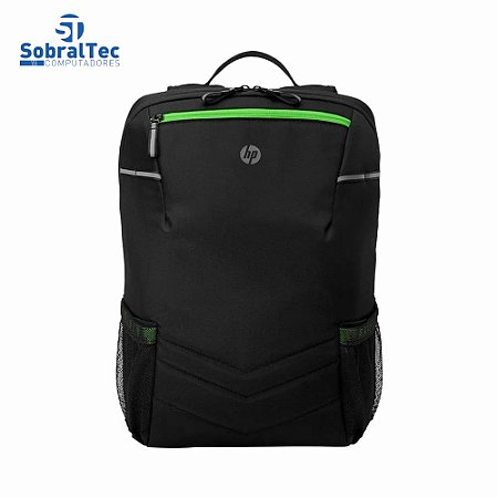 Mochila Para Notebook Hp 17 Pavilion 300 Preto e Verde