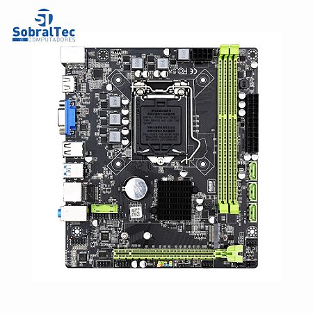 Placa Mãe Micro Atx Lga 1151 H310  Vga Hdmi Gigabit Ethernet Ddr3 Geração 7º 8º Mohterboard Gaming