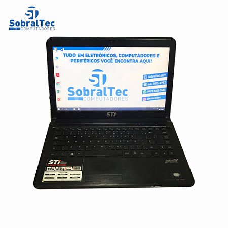 Notebook Semp Toshiba STi Infinity Tela 16:9 6Gb Ram Hd 320Gb AMD Vision Dual Core NA 1401 - USADO