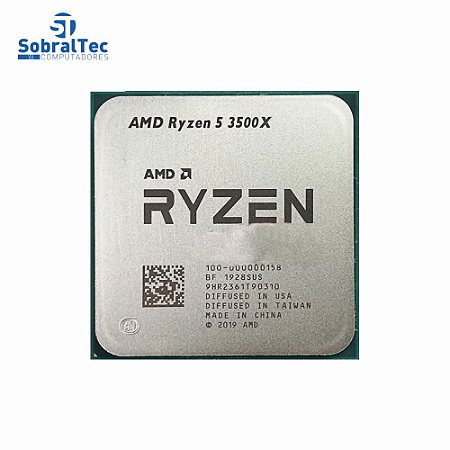 Processador AMD Ryzen 5 3500X Cache 32MB 3.6GHZ, AMD, 100-100000031 S/BOX
