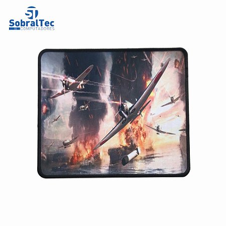 Mousepad Gamer Estampas World War 25x20 Cm Silk-Fliding AJ L-16 Avião Ju 87D