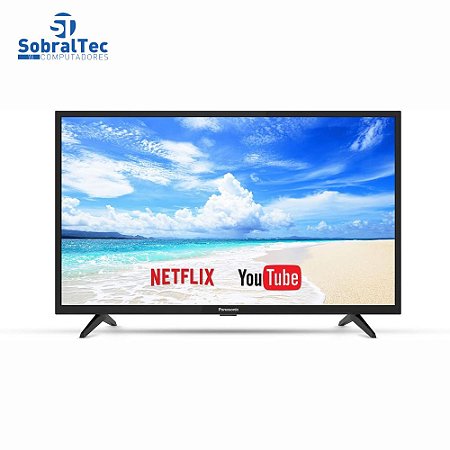 Smart TV LED 40" Polegadas Full HD 1920x1080 Wi-Fi 2 Usb 2 Hdmi 60Hz Panasonic TC-40FS500B