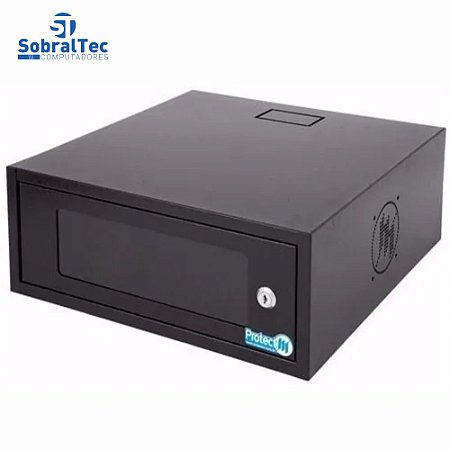 Mini Rack 19' Compact Lite 03u X 370mm Ckd Porta Acrílica