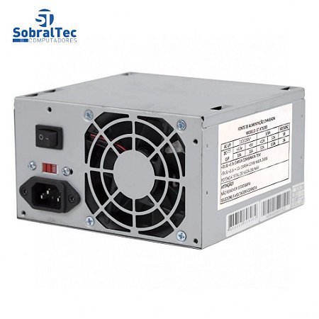 Fonte De Alimentação ATX 200W Potência Real Goldentec GT200R S/Cabo