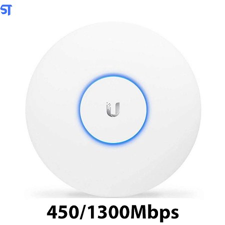 Access Point Unifi Ubiquiti UAP-AC-PRO Br Mimo 2.4/5.0Ghz 450/1300Mbps Homologado