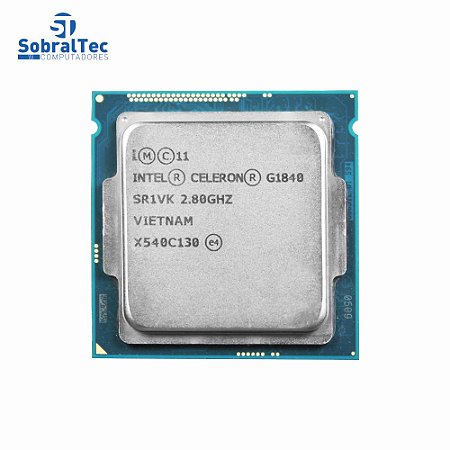 Processador Intel Celeron G1840 Dual Core 2.8Ghz Lga 1150 53W 2Mb Cache