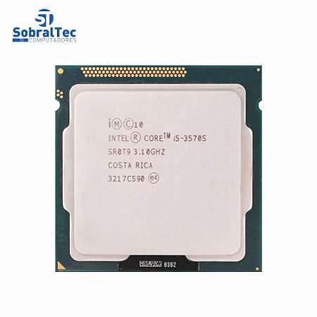 Processador Intel Core i5-3570S 3.10 GHz Quad-Core 6Mb Cache 65W Lga 1155 3ª Geração