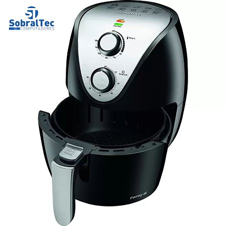 Fritadeira Elétrica sem Óleo/Air Fryer Mondial - New Pratic AF-31 Preto 3,6L com Timer