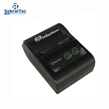 Impressora Térmica 58mm Mini Bluetooth Portátil Sem Fio Com Bolsa de cintura Android Ios Mht-p10
