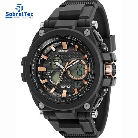 Relógio Digital Analógico Speedo 81160g0evnp3