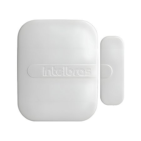 Sensor Magnético de Abertura de Porta e Janela XAS 4010 Smart Intelbras Sem Fio
