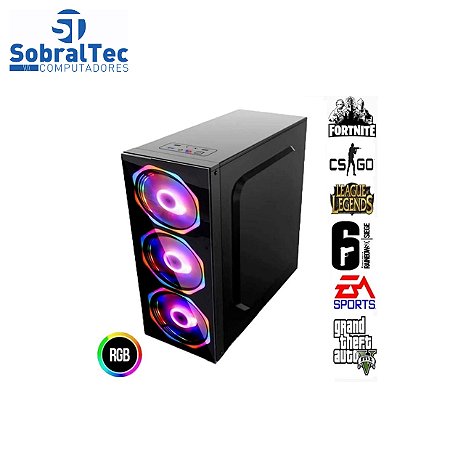 Computador Gamer Core i5-7400 3.70 GHz -HD SSD 1TB- Memória 8GB DDR4- Placa Vídeo GTX 970 4 GB 256Bits