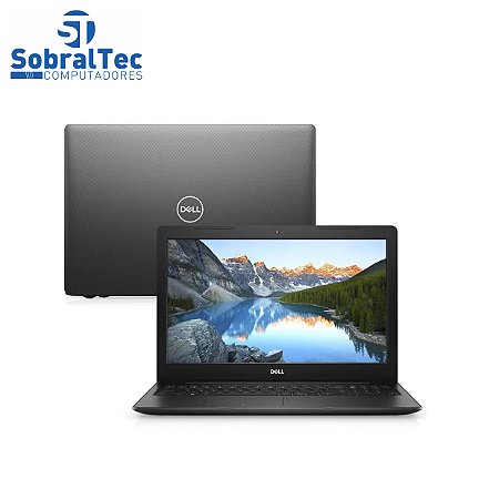 Notebook Dell Inspiron i15-3583-A3XP 8ª Geração Intel Core i5 8GB 1TB 15.6” Windows 10 Preto McAfee