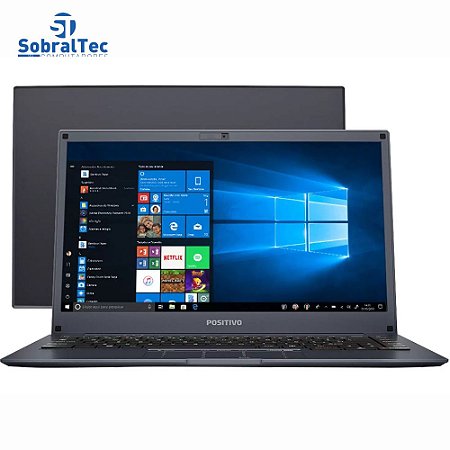 Notebook Positivo Motion Plus Q464B Intel - Quad Core 4GB eMMC 64GB + 64GB Nuvem 14