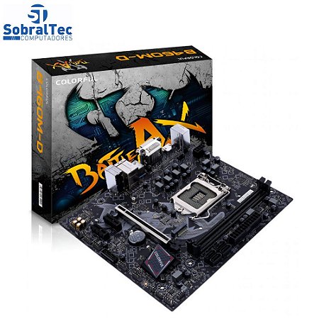 Placa Mãe Colorful Battle-AX B460M-D V20 / Soquete 1200 / DDR4