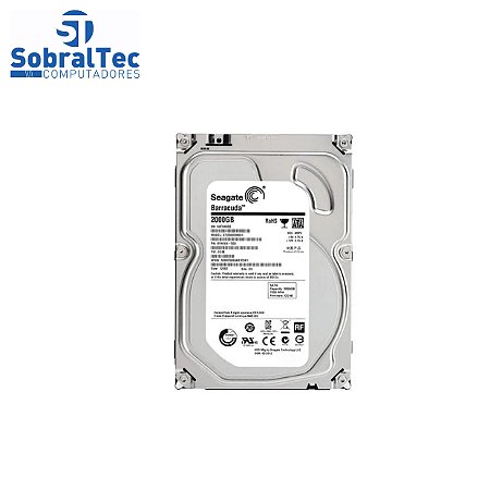 HD Interno Desktop 2TB Seagate ST2000DM001 Barracuda