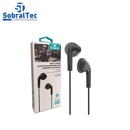 Fone De Ouvido Stereo Com Microfone Sumexr Sej-B1A