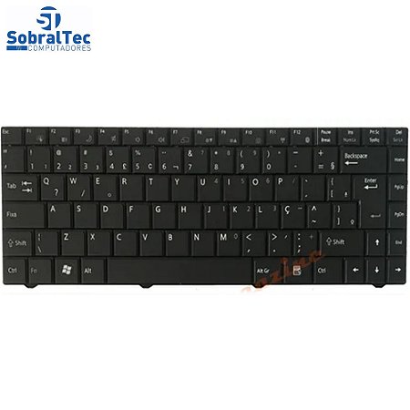 Teclado Notebook Compativel Com Positivo Premium 3110 3030 3100 / Unique 6