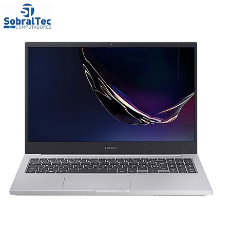 Notebook Samsung Book E20 Intel® Celeron 5205U 4GB HD 500GB 15.6" Windows 10 Home Prata NP550XCJ-KO1BR