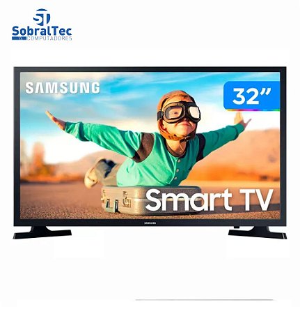 Smart TV LED 32” Samsung 32T4300A - Wi-Fi HDR 2 HDMI 1 USB