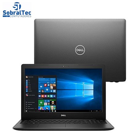 Notebook Dell Core i3-8145U 4GB 1TB Tela 15.6” Windows 10 Inspiron 15 3583-A35P
