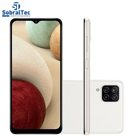 Smartphone Samsung Galaxy A12 64GB 4G - Octa-Core 4GB RAM 6,5” Câm. Quádrupla + Selfie 8MP- Vermelho