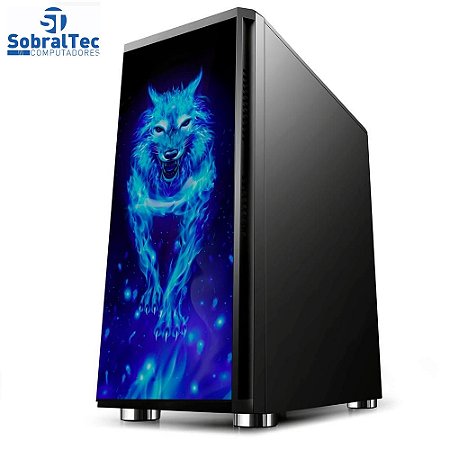 Gabinete Gamer Bg-026 Preto Bluecase  Sem Fonte / Usb 3.0