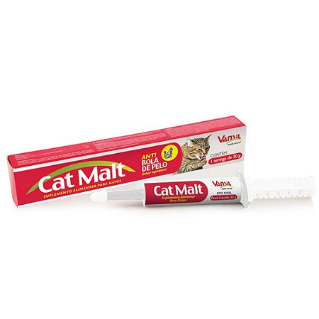 Suplemento Alimentar Cat Malt 30g - Vansil