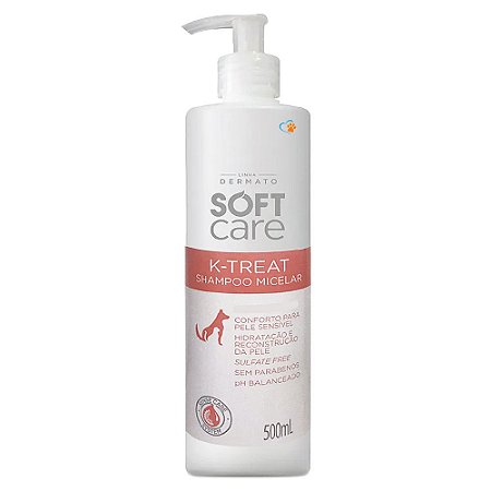 Shampoo Pet Society Soft Care K-Treat Micelar 500ml