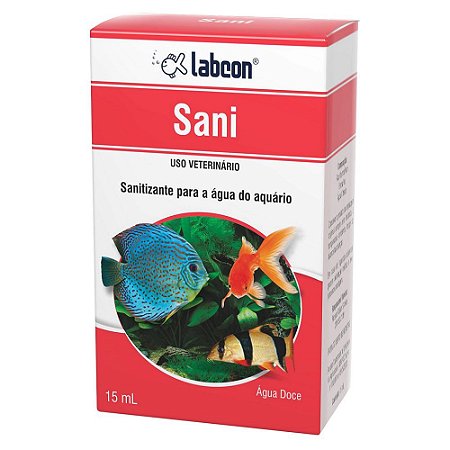 Alcon Labcon Sani 15ml - Eliminador odores da água Aquário