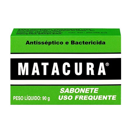 Sabonete Matacura Antisséptico e Bactericida para Cães e Gatos 90g