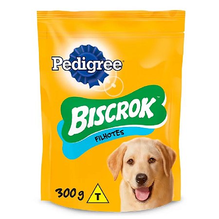Biscoito Pedigree Biscrok Cães Filhotes 300g