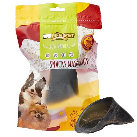 Snack Natural Bulls Pet Casco Bovino para Cães