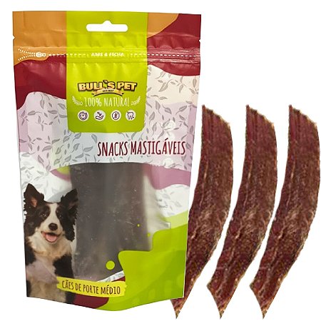 Snack Natural Bulls Pet Filezinho de Carne para Cães