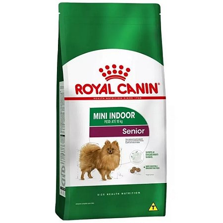 Ração Royal Canin Mini Indoor para Cães Sênior de Porte Pequeno