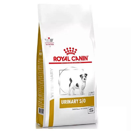 Ração Royal Canin Veterinary Diet Urinary S/O Small Dog Cães Adultos Pequenos