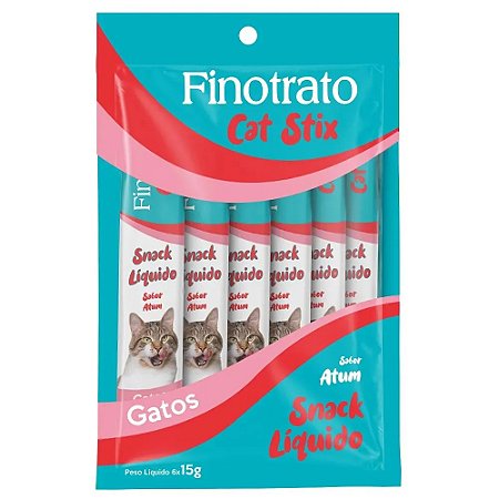 Snack Finotrato Cat Stix para Gatos Sabor Atum