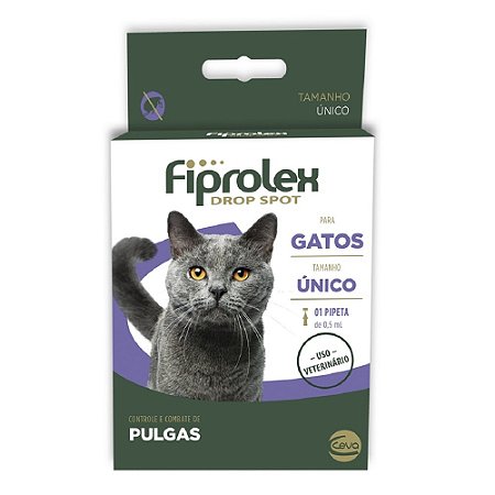 Fiprolex Antipulgas Para Gatos 0,5ml - Ceva