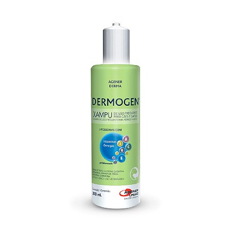 Dermogen Shampoo Pele Sensível Cães e Gatos - Agener União