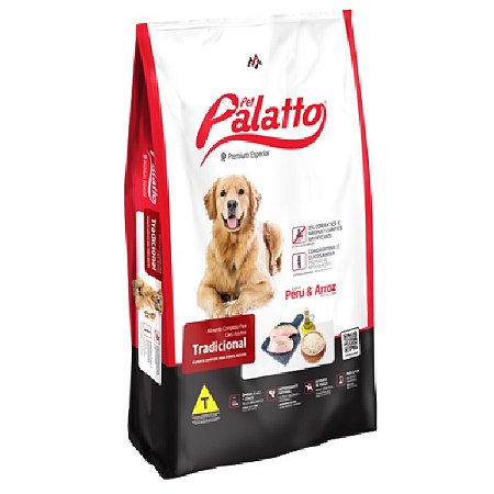Ração Pet Palatto Premium Special Cães Adultos Sabor Peru e Arroz