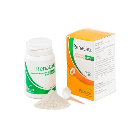 Renacats Suplemento Alimentar para Gatos 50g - Bioctal