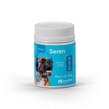 Suplemento Alimentar Seren Snacks Ourofino para Cães 84g
