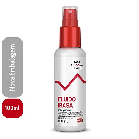 Fluido Muscular Spray Ibasa Anti-Inflamatório e Analgésico Tópico