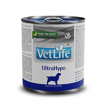 Ração Úmida Vet Life UltraHypoallergenic Cães 300g