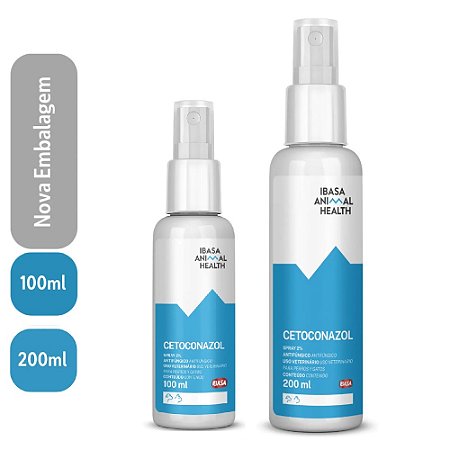 Spray Antifúngico Cetoconazol 2% Ibasa