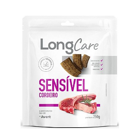Snack LongCare Funcional Sensível Cães Sabor Cordeiro - Avert
