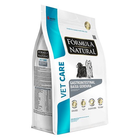 Ração Fórmula Natural Vet Care Gastrointestinal Baixa Gordura Cães Adultos