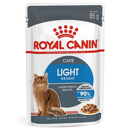 Ração Úmida Royal Canin Gatos Light Weight 85g