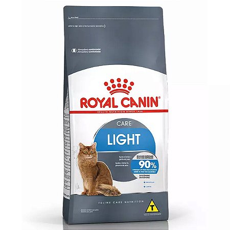 Ração Royal Canin Gatos Adultos Light Tendências ao Sobrepeso 7,5Kg
